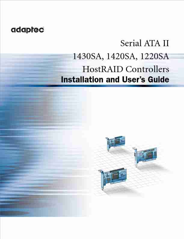 Adaptec Network Card ATA II 1430SA-page_pdf